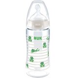 Nuk - First Choice Biberão com Tetina em Silicone 0-6meses Cores Sortidas 300mL