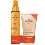 Nuxe - 面部和身体日晒油 SPF30 150 毫升 + 晒后油 100 毫升 1 单位