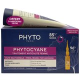 Phyto - Phytocyane Reactionary Hair Loss Treatment Ampoules 12x5mL + Shampoo 100mL 1 un.