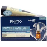 Phyto - Phytocyane-Men Tratamento Queda Progressiva Ampolas 12x5mL + Shampoo 100mL 1 un.