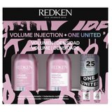 Redken - Volume Injection Shampoo 300mL + Conditioner 300mL + One United 150mL 1 un.