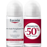 Eucerin - Deodorant Anti-Perspirant 48H Roll On 2x50 mL 1 un.