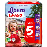 Libero - Up & Go Diapers 20 un. Size 5 (10-14 kg)
