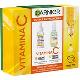 Garnier - Skin Active Suero Antimanchas Vitamina C 30 ml + Suero Crema SPF25 50 ml 1 un.