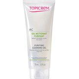 Topicrem - Ac Purifying Cleansing Gel 75mL Expiration Date: 2024-04-28