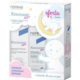 Noreva - Coffret Xerodiane Ap + Nutritive Balm 200 mL + Shower Cream 500 mL + Doudou Baby 1 un. Expiration Date: 2024-04-30