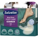 Salvelox - Blister Plaster Foot Care Bolhas nos Calcanhares e Dedos dos Pés 10 un.