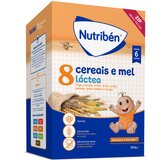Nutriben - 8 Cereals & Honey with Adapted Milk 600g