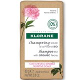Klorane - Barre de shampooing bio à la pivoine 80g
