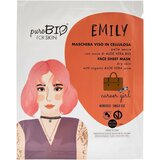 Purobio - Emily Face Sheet Mask 1 un. Citrus (Career Girl Mask)