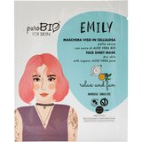 Purobio - Emily Face Sheet Mask 1 un. Balsamic (Relax and Fun Mask)
