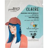 Purobio - Claire Face Sheet Mask 1 un. Balsamic (Relax and Fun Mask)
