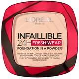 LOreal Paris - Infallible 24H Fresh Wear Fond de teint en poudre 9g 180 Rose Sand