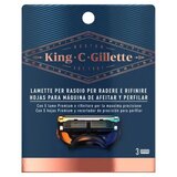 Gillette - King C. Gillette Shaving and Trimming Razor 3 un. refill