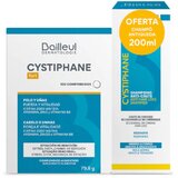 Cystiphane - Santé des cheveux et des ongles 120 comprimés + Shampooing anti-chute 200 ml 1 un.