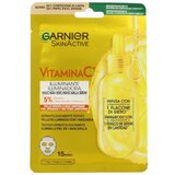 Garnier - Mascarilla Tisular Skin Active Vitamina C 1 Unidad 1 un. Vitamin C