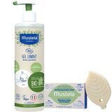 Mustela - Bio Cleansing Gel 400mL + Cleansing Soap 75g 1 un.