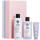 Maria Nila - Sheer Silver Shampoo 350mL + Conditioner 300mL + Booster Masque 50mL 1 un.