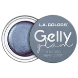 L.A. Colors - جيلي جلام ميتاليك ملون العينين جيلي جلام 5mL Blue Lightning