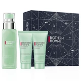Biotherm Homme - غسول أكواباور 75 مل + منظف 40 مل + ماكينة حلاقة رغوية 50 مل