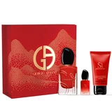 Giorgio Armani - Gift Set Sì Passione Edp 50 mL + Edp 7 mL + Body Lotion 75 mL