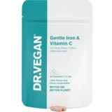 Dr. Vegan - Gentle Iron Vitamin C Suplemento Alimentar Ferro e Vitamina C 30&nbsp;caps.