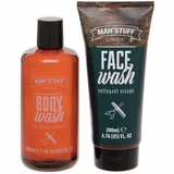 Man'Stuff - Gel de Limpeza Facial 200mL + Gel de Duche 300mL 1&nbsp;un.