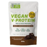 Gold Nutrition - V-Protein From Pea and Brown Rice 240g Chocolate