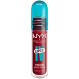 NYX Professional Makeup - Lip I.V. Gloss Sérum Hidratante 5mL 10 Berry Thirsty