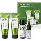 Some by Mi - Super Matcha Toner 30mL + Cleansing Gel 42mL + Clay Mask 42g + Serum 10mL