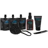 Man'Stuff - Scrub 50mL + Sponge + Gel 75mL + Spray 100mL + Hidratante 50mL + Mask 50mL +comb 1&nbsp;un.