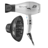 Parlux - DIGITALYON Hair Dryer + Magic Sense Diffuser [European Plug 220V] Silver