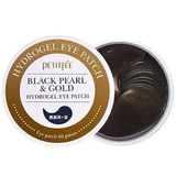Petitfée - Black Pearl and Gold Patches de Hidrogel para Olhos 60&nbsp;un.