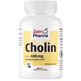 ZeinPharma - Choline 600mg Suplemento Alimentar Função Hepática 60&nbsp;caps.