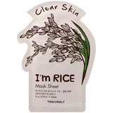 TonyMoly - I'm Rice Máscara de Tecido Pele sem Imperfeições 1&nbsp;un.