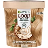 Garnier - Good Coloração Permanente 160mL 7.0 Almond Creme Dark Blond