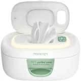 MomCozy - Wipe Warmer [European Plug Type-C] 1&nbsp;un. Green + White