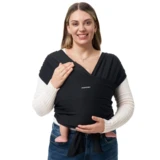 MomCozy - Baby Sling Carrier 1&nbsp;un. Black