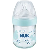 Nuk - Nature Sense Glass Baby Bottle 120mL Color Assorted S