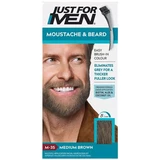 Just for Men - Bigode e Barba Coloração em Gel 1&nbsp;un. M-35 Medium Brown