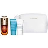 Clarins - Double Serum Light 30mL + Hydra-Essentiel Cream 15mL + Cryo-Flash Mask 15mL