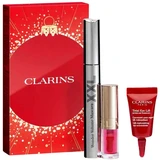 Clarins - Wonder Volume Mascara Xxl 8mL + Lip Comfort Oil 04 1,4ml + Total Eye Lift 3mL