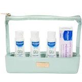 Mustela - Blue Travel Bag with the Indispensable Menta