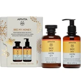 Apivita - Bee My Honey Shower Gel 250mL + Moisturizing Body Milk 200mL