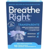 Rhinomer - Breathe Right Tiras Nasais 10&nbsp;un. Transparent Large