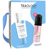 Teaology - White Tea Peptide Óleo de Limpeza 100mL + Tea Glow Espuma Limpeza 50mL