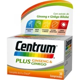 Centrum - Centrum Plus Ginseng e Gingko Biloba 30&nbsp;comp. Validade: 2026-06-27