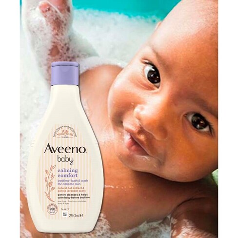 Bain moussant Aveeno® Baby pour peau sensible