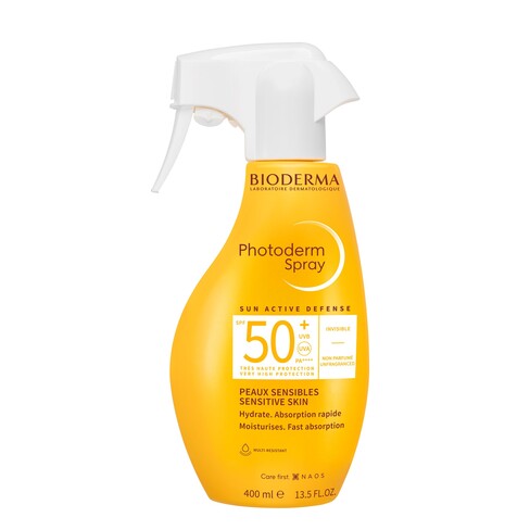 navigation Hellere Hold sammen med Photoderm Spray SPF50+ Body Sunscreen - Bioderma| Sweetcare®