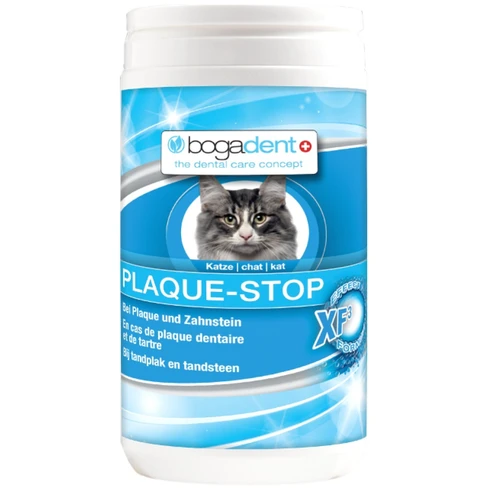 Bogadent Placca Stop Polvere Dentale Gatti - 70g Per Tartaro E Alito Cattivo - Formula Naturale XF3